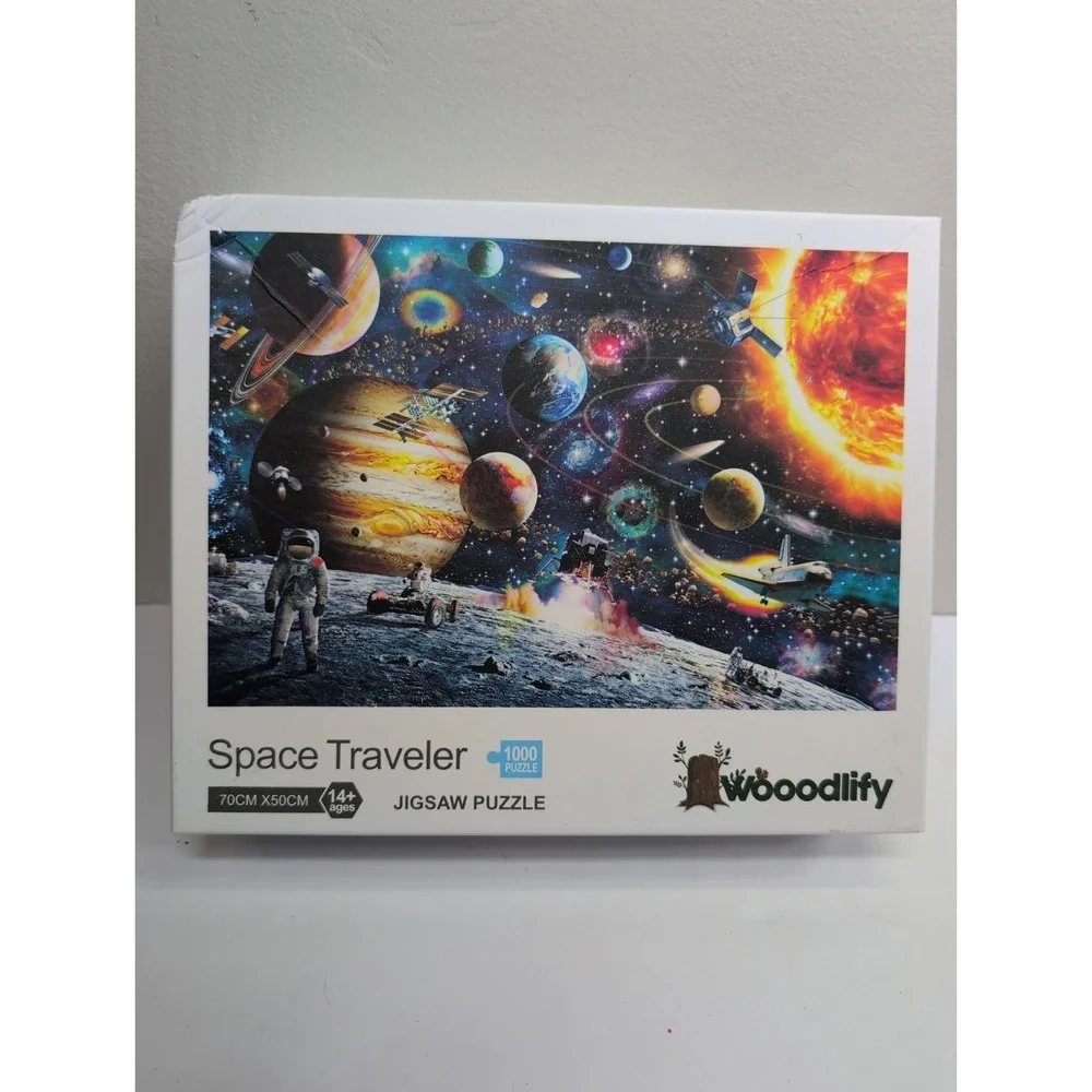 1000 Pc Space Traveler Jigsaw‎ Puzzle Stars Solar System Astronaut